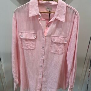 Elan Light Pink Collared Shirt